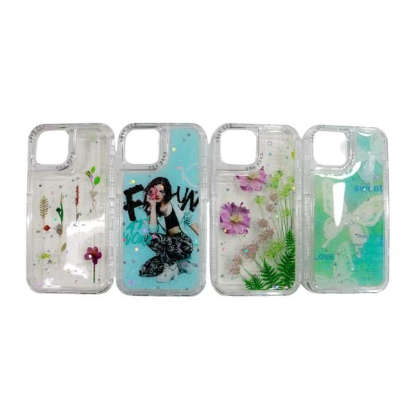 Silicon Diseño Transparente 3 en 1 Iphone 15/14/13