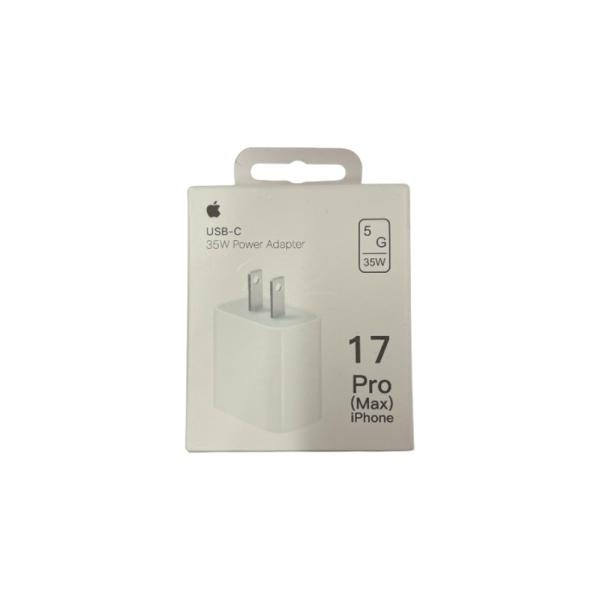 Adaptador marca iPhone serie 17 35w