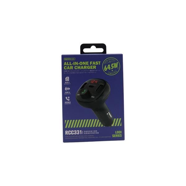 Transmisor FM Remax Fast Car Charge RCC331