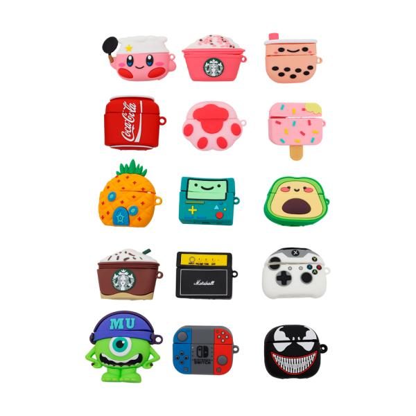 Estuche/ Case Silicon Diseños AirPods
