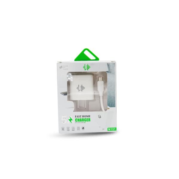 Cargador Casa Carga Rápida N151 Micro Usb V8