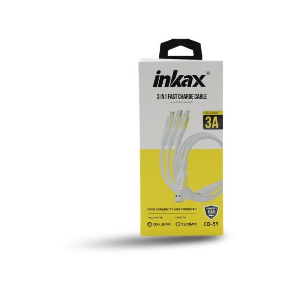 Cable Inkax CB-59 3 en 1