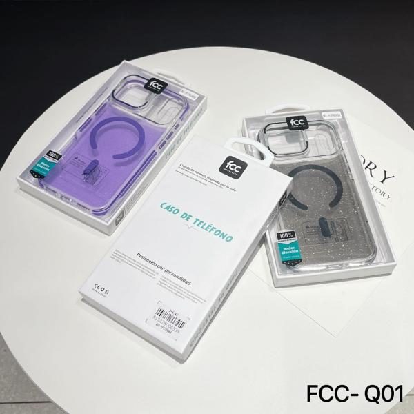 Estuche Iphone Escarchado con Soporte