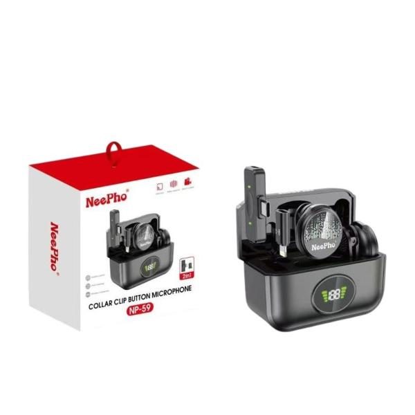 Microfono NeePho 2 en 1 Magnetico NP-59