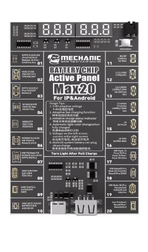 Activador/Probador de Baterias MECHANIC Max 20