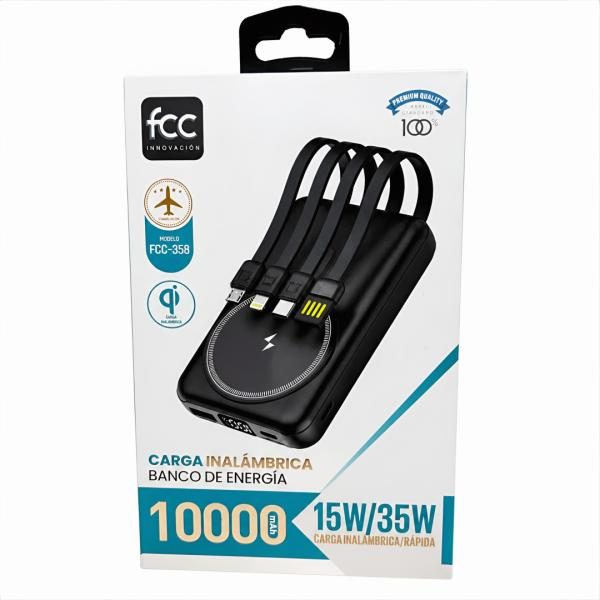 Batería Externa / Power Bank Magsafe FCC-358 10 000 mAh