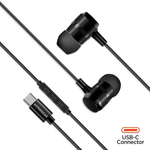 Manos Libres HyperGear USB-C Metal