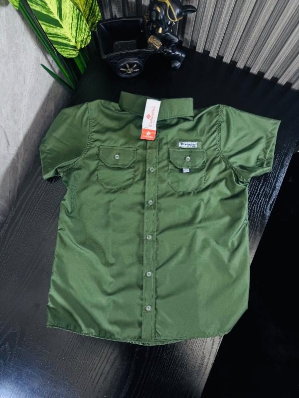 Camisa Columbia Dama VERDE OLIVO