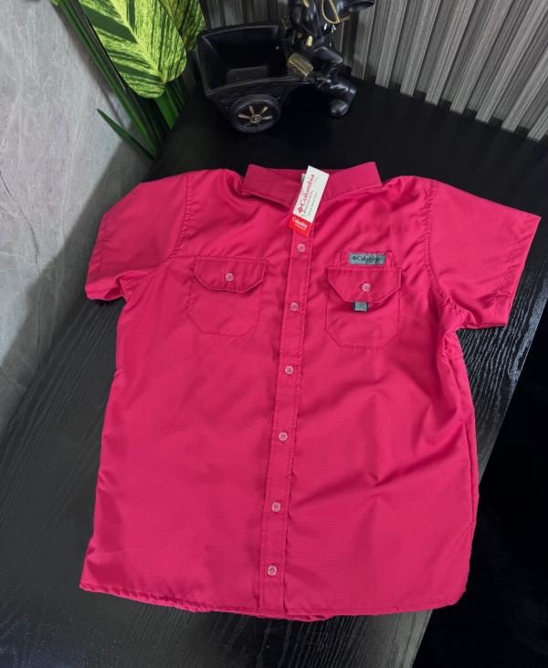 Camisa Columbia Dama ROJA