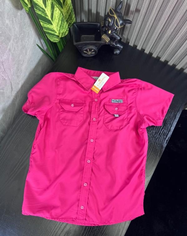 Camisa Columbia Dama FUCSIA