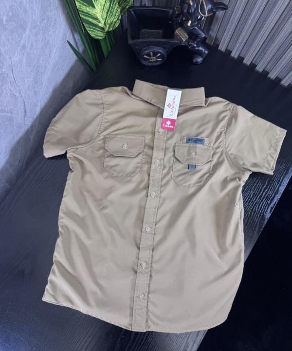 Camisa Columbia Hombre KAKI