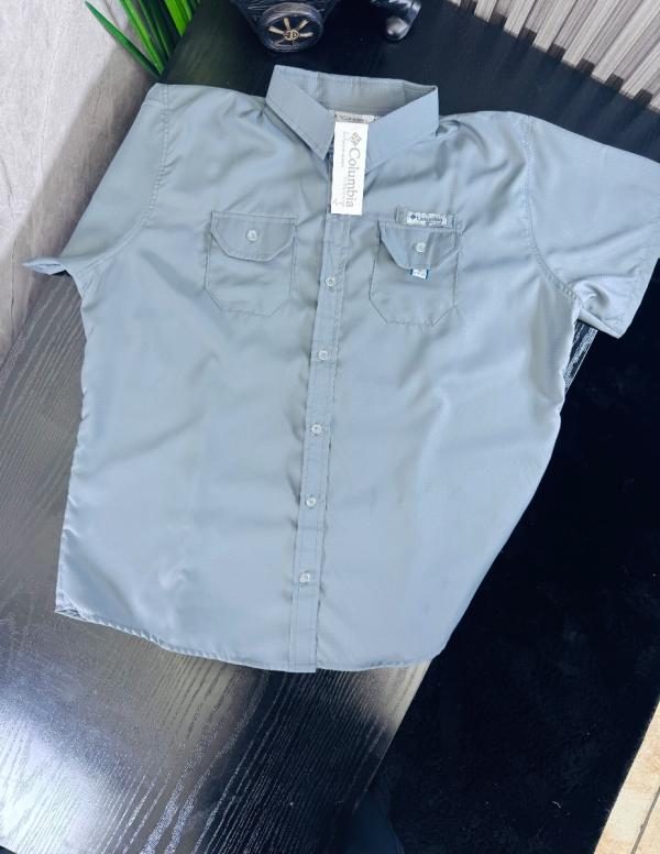 Camisa Columbia Plus GRIS