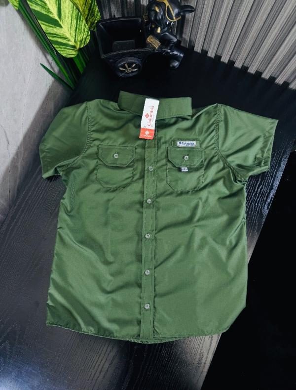 Camisa Columbia Plus VERDE OLIVO