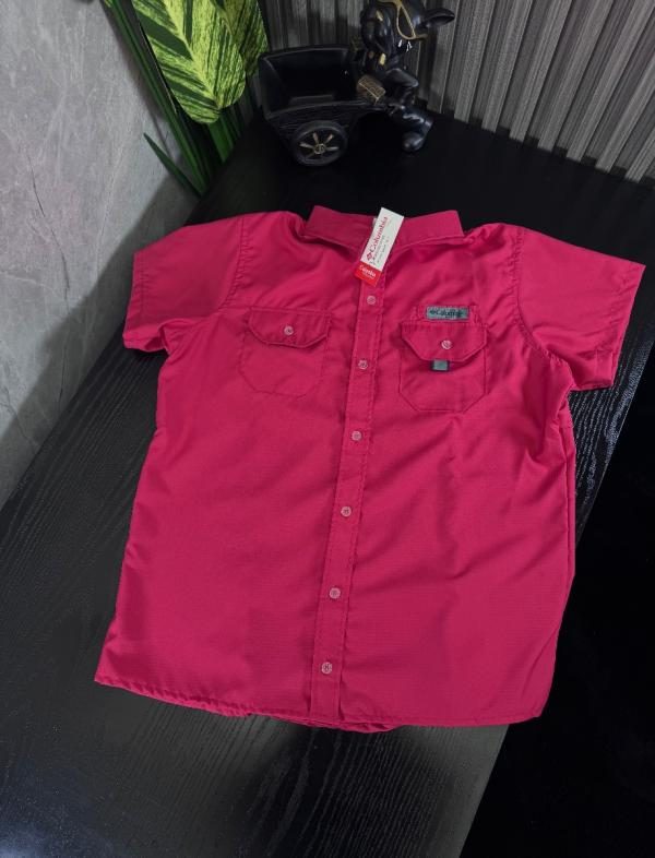 Camisa Columbia Plus ROJO