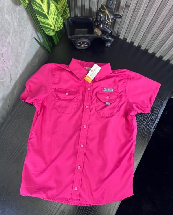 Camisa Columbia Plus FUCSIA