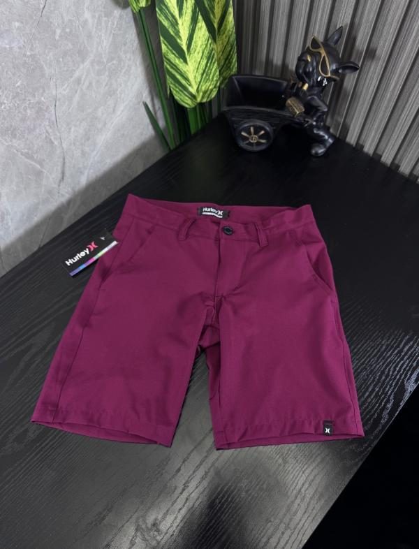Short Tela Fría Niño VINO