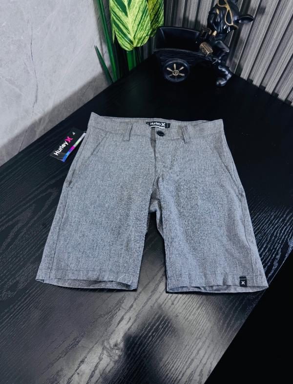Short Tela Fría Niño GRIS JASPEADO